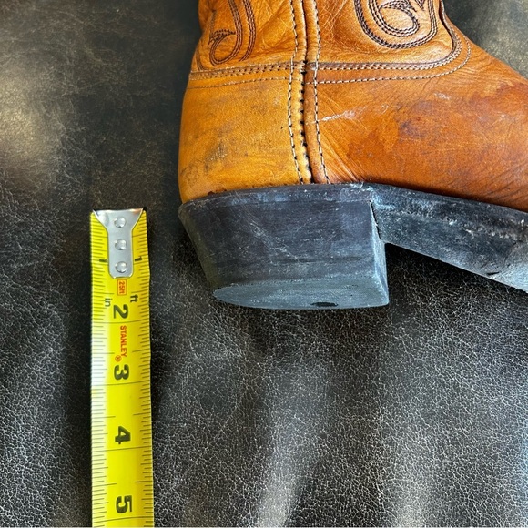 Dan Post Women’s Cowboy Boots Cognac size 6.5 - Picture 11 of 11